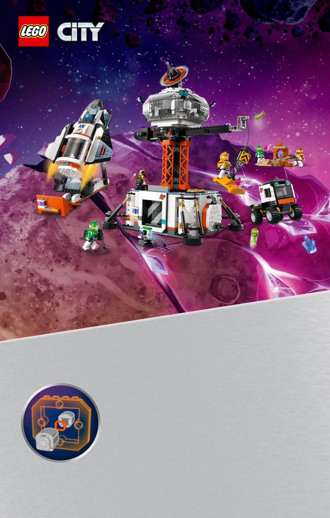 How to use the LEGO® Space Airlock element | LEGO Space adventures for kids