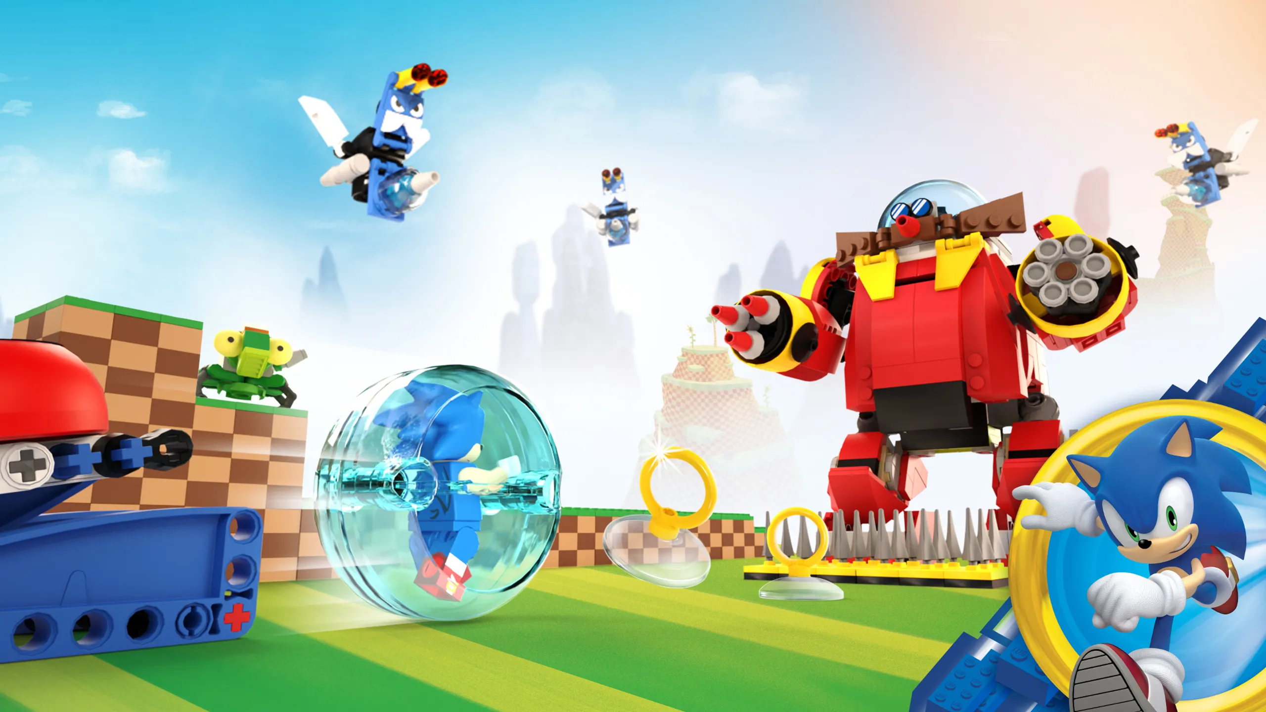 O Desafio da Esfera de Velocidade de Sonic 76990, LEGO® Sonic the  Hedgehog™