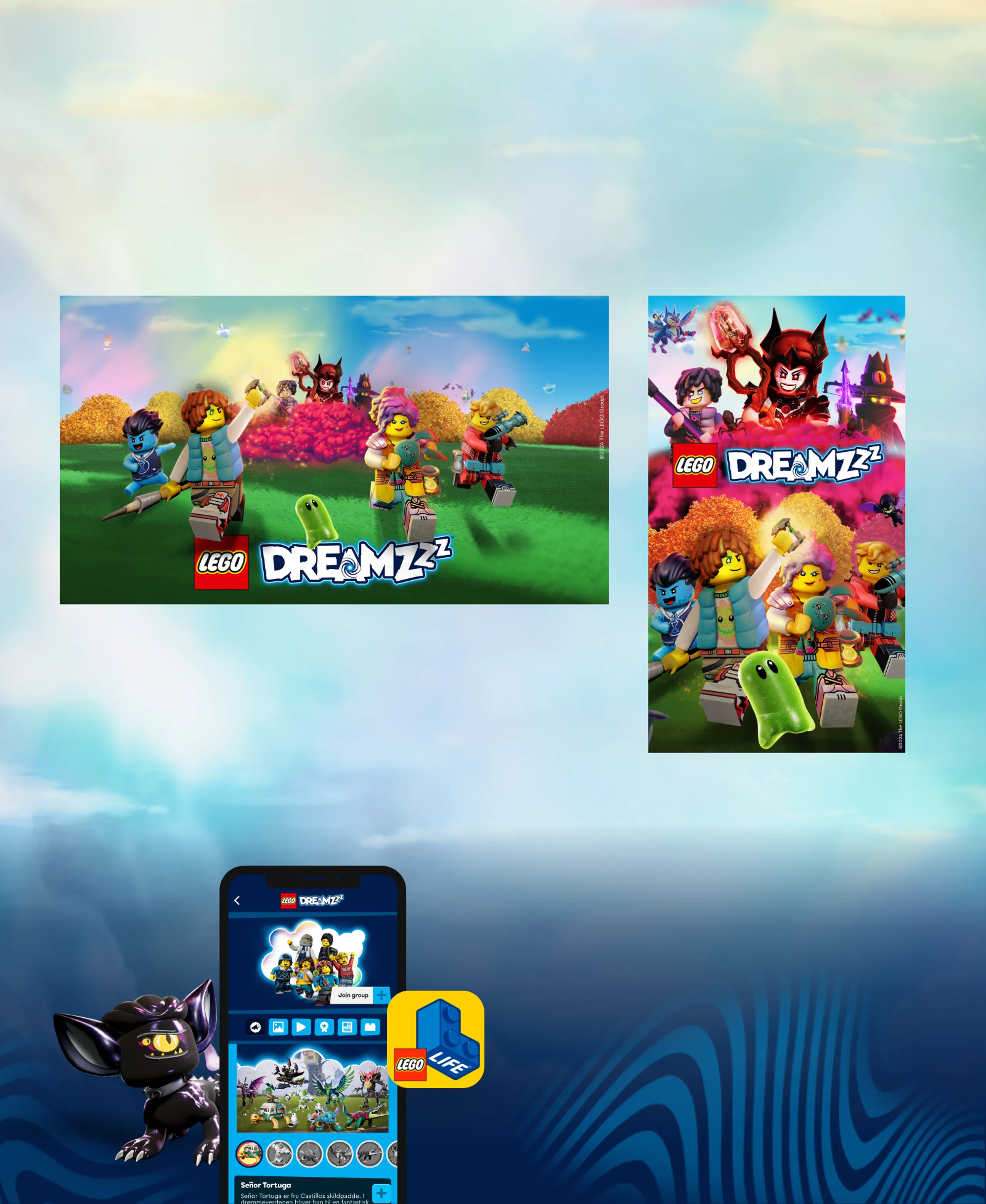 Discover the new LEGO® DREAMZzz™ TV series!