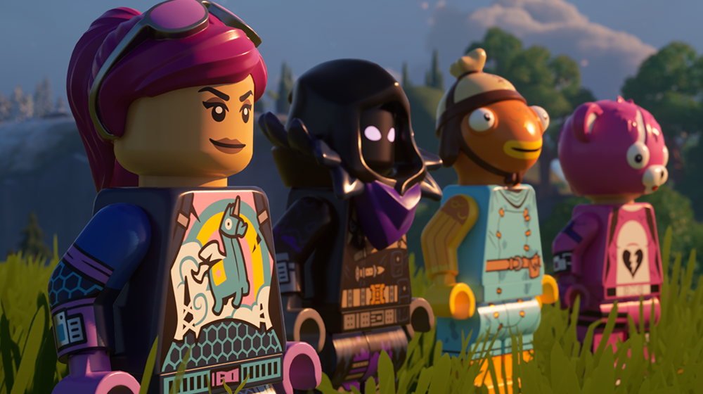 Playing With Friends In LEGO® Fortnite®